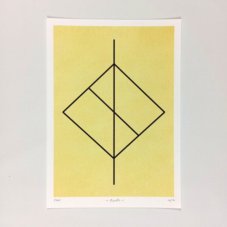 plakater-posters-kunsttryk, giclee-tryk, æstetiske, grafiske, minimalistiske, monokrome, stemninger, mønstre, typografi, hvide, gule, blæk, papir, plakater, Køb original kunst og kunstplakater. Malerier, tegninger, limited edition kunsttryk & plakater af dygtige kunstnere.