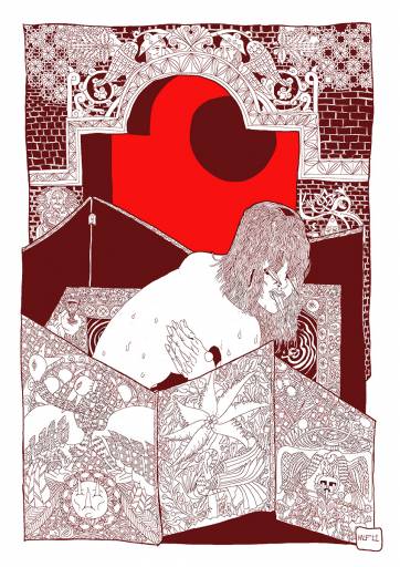 art-prints, gliceé, figurative, graphical, illustrative, portraiture, bodies, cartoons, patterns, sexuality, brown, red, white, paper, contemporary-art, danish, decorative, design, interior, interior-design, modern, modern-art, nordic, nude, posters, prints, scandinavien, sketch, Buy original high quality art. Paintings, drawings, limited edition prints & posters by talented artists.